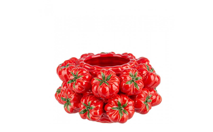 BIZZOTTO wazon GAZPACHO 26 czerwony