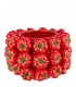 BIZZOTTO wazon GAZPACHO 22 czerwony