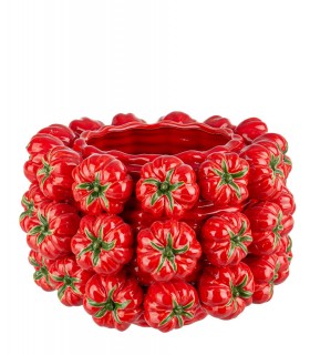 BIZZOTTO wazon GAZPACHO 22 czerwony