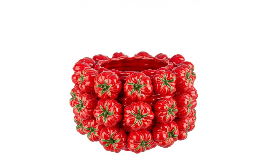 BIZZOTTO wazon GAZPACHO 22 czerwony