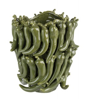 BIZZOTTO wazon SPICY 32 zielony