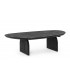 BIZZOTTO stolik kawowy MONTERREY 135x76  czarny