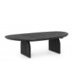 BIZZOTTO stolik kawowy MONTERREY 135x76  czarny