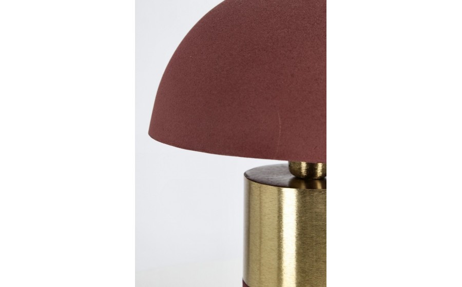 BIZZOTTO lampa stołowa ISHAN czerwona