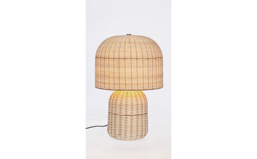 BIZZOTTO lampa stołowa SIKKIM beżowa