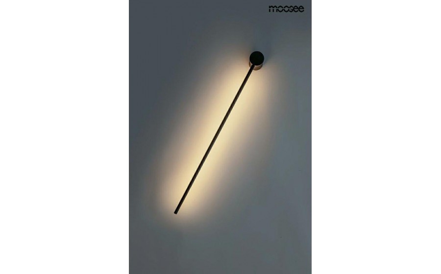 Expo MOOSEE lampa ścienna OMBRE 60 czarna