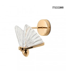 Expo MOOSEE lampa ścienna BUTTERFLY S złota