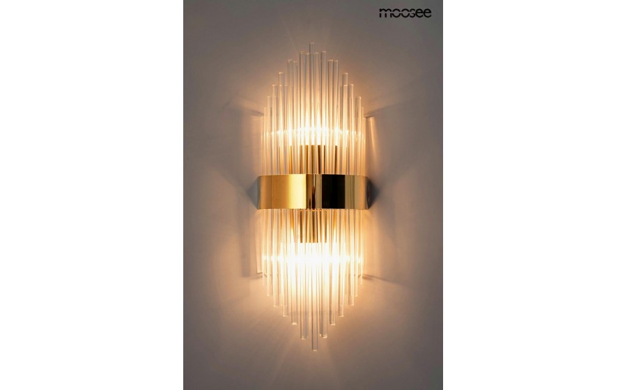 Expo MOOSEE lampa ścienna FLORENS M złota