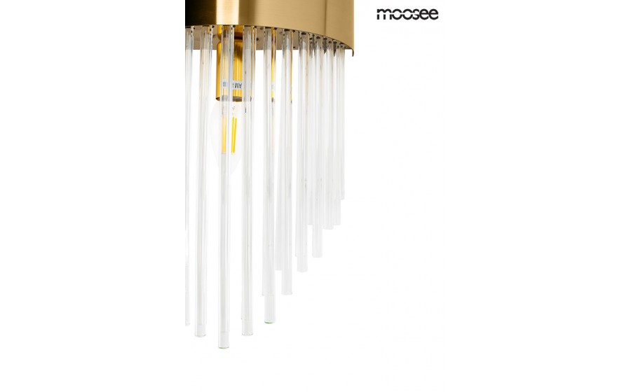 Expo MOOSEE lampa ścienna FLORENS M złota