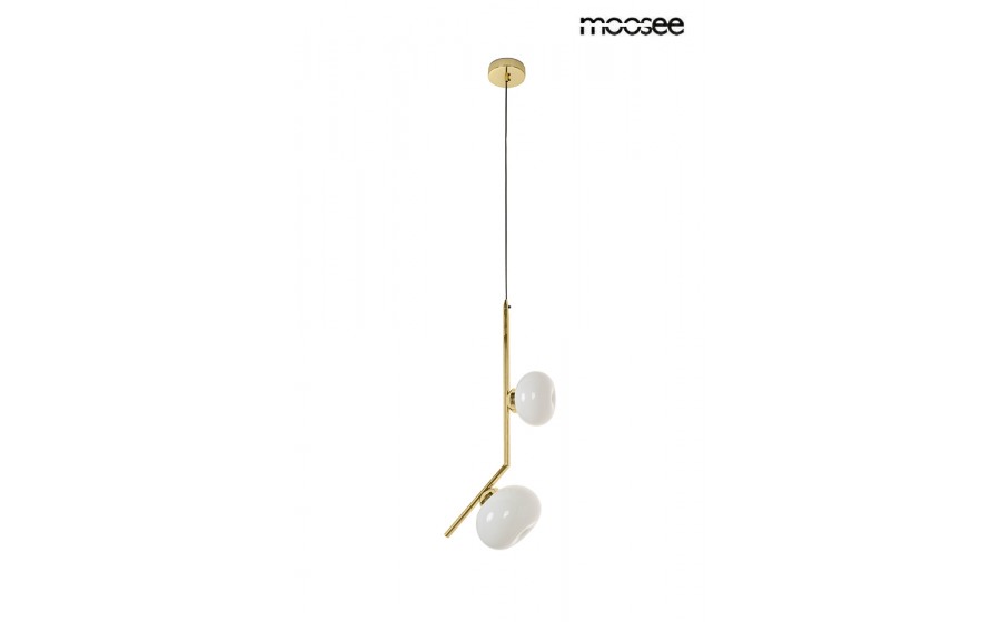 Expo MOOSEE lampa wisząca RUGIA złota