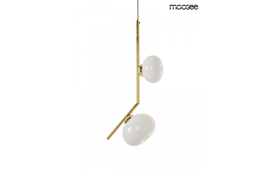 Expo MOOSEE lampa wisząca RUGIA złota