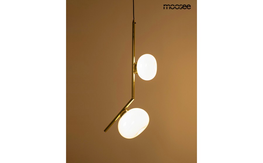 Expo MOOSEE lampa wisząca RUGIA złota