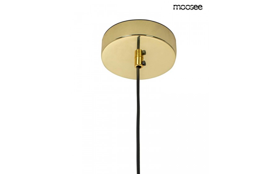 Expo MOOSEE lampa wisząca RUGIA złota