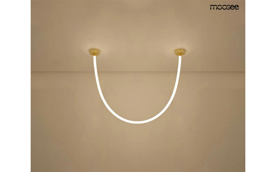 Expo MOOSEE lampa wisząca LASSO 200 Smart  złota