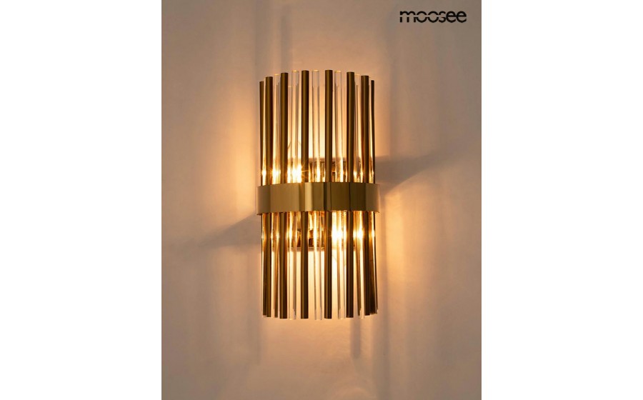 Expo MOOSEE lampa ścienna GARDA złota