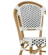 Expo Krzesło ogrodowe CAFE PARIS białe rattan