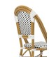 Expo Krzesło ogrodowe CAFE PARIS białe rattan