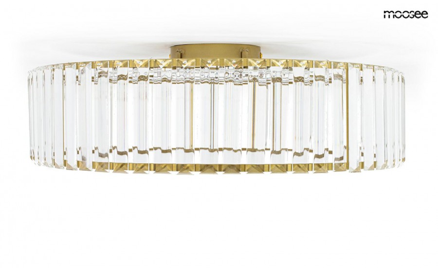 Expo MOOSEE lampa sufitowa / plafon CROWN 50 złota