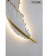 Expo MOOSEE lampa ścienna PIÓRKO  biała / złota