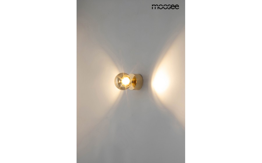 Expo MOOSEE lampa ścienna EOS złoty