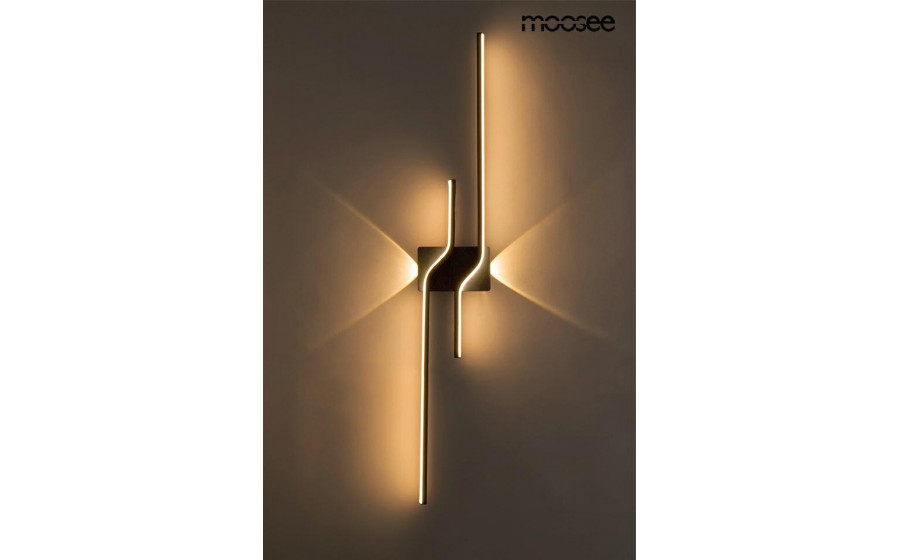 Expo MOOSEE lampa ścienna ROCHE 100 czarna