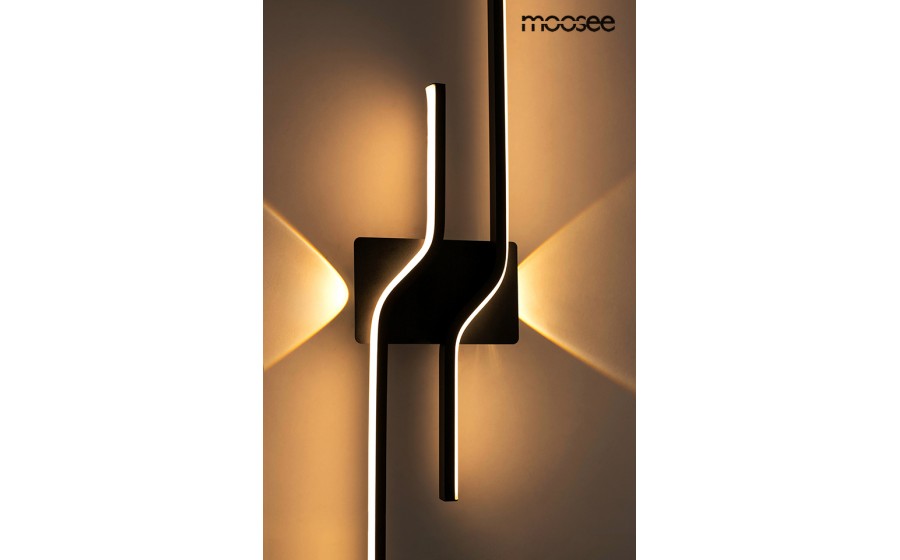 Expo MOOSEE lampa ścienna ROCHE 100 czarna