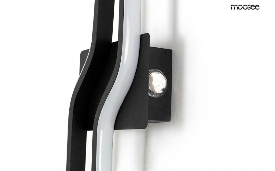 Expo MOOSEE lampa ścienna ROCHE 100 czarna