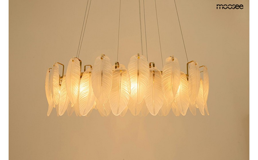 Expo MOOSEE lampa wisząca ROCH 80 złota