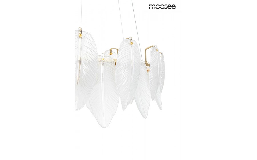 Expo MOOSEE lampa wisząca ROCH 80 złota
