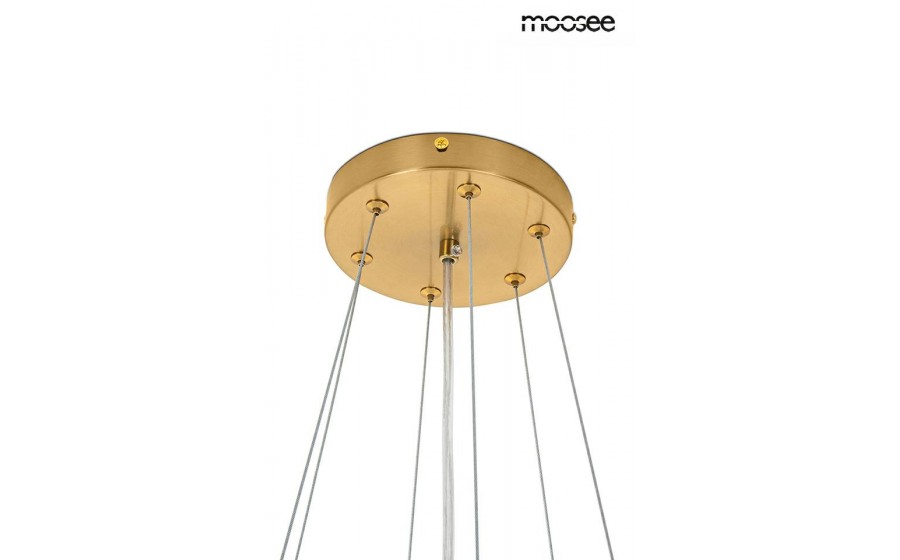 Expo MOOSEE lampa wisząca ROCH 80 złota