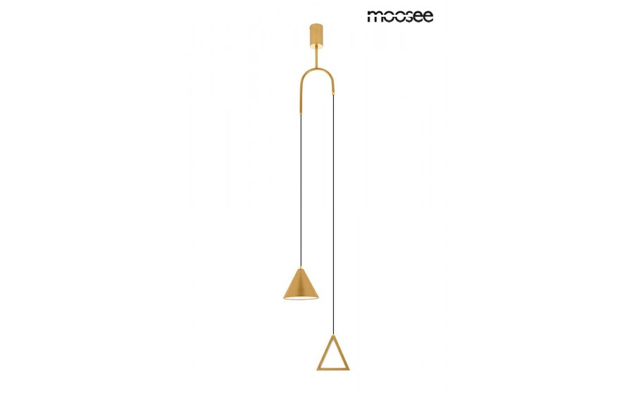 Expo MOOSEE lampa wisząca ACUSTICA złota