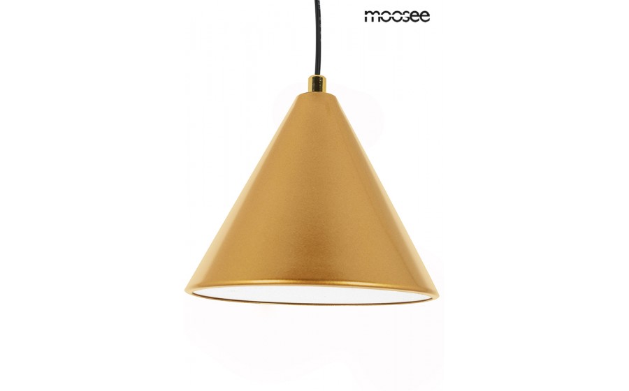 Expo MOOSEE lampa wisząca ACUSTICA złota
