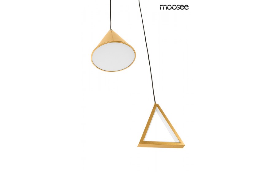 Expo MOOSEE lampa wisząca ACUSTICA złota