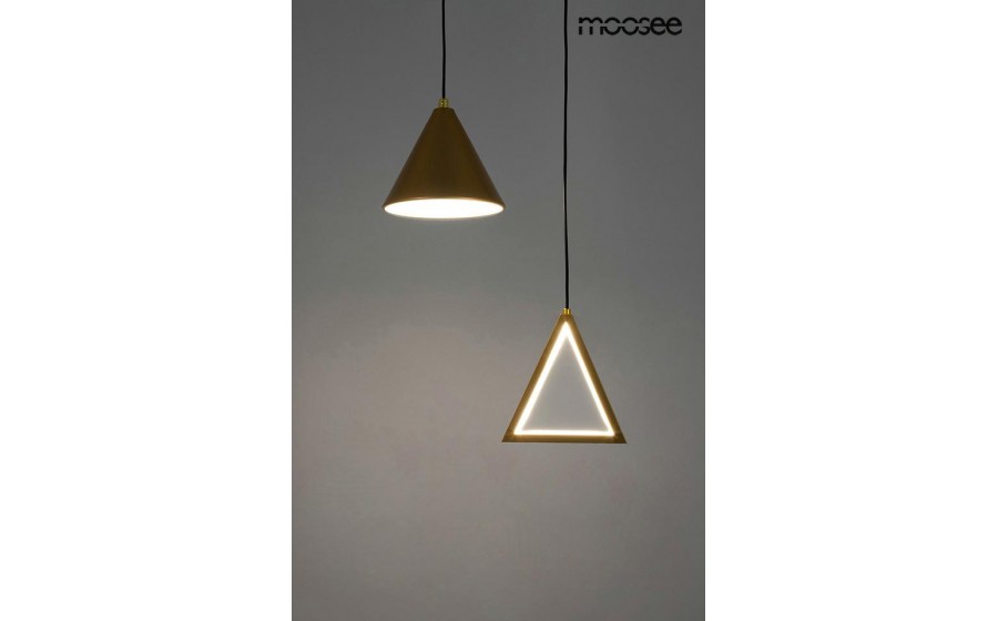 Expo MOOSEE lampa wisząca ACUSTICA złota