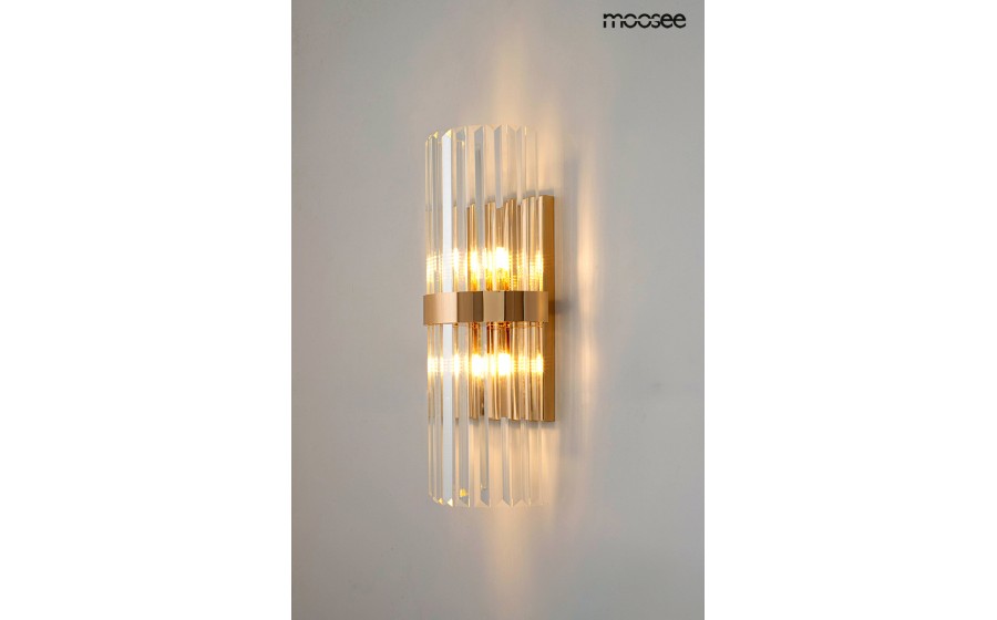 Expo MOOSEE lampa ścienna MILAGRO złota