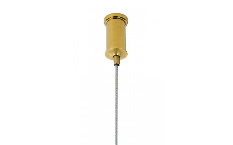 Expo Lampa wisząca RING 100 złota - LED, stal