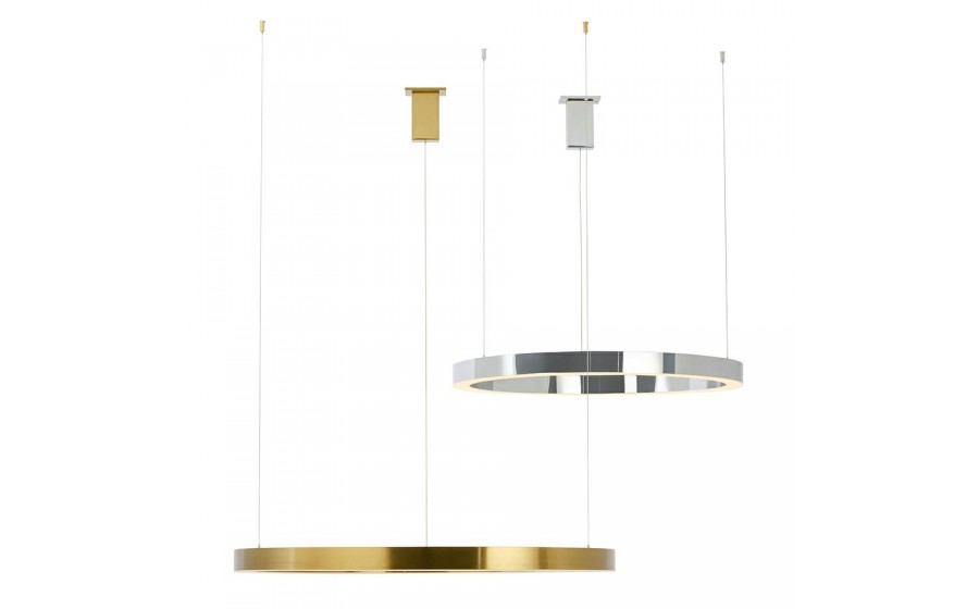 Expo Lampa wisząca RING 100 złota - LED, stal