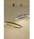 Expo Lampa wisząca RING 100 złota - LED, stal