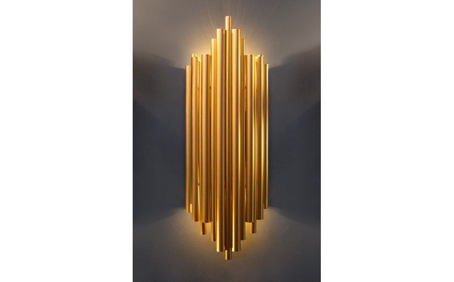 Expo MOOSEE lampa ścienna HARMONIC złota