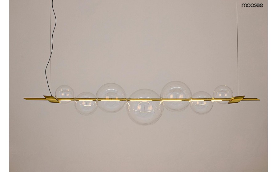 Expo MOOSEE lampa wisząca ECHO 140 złota