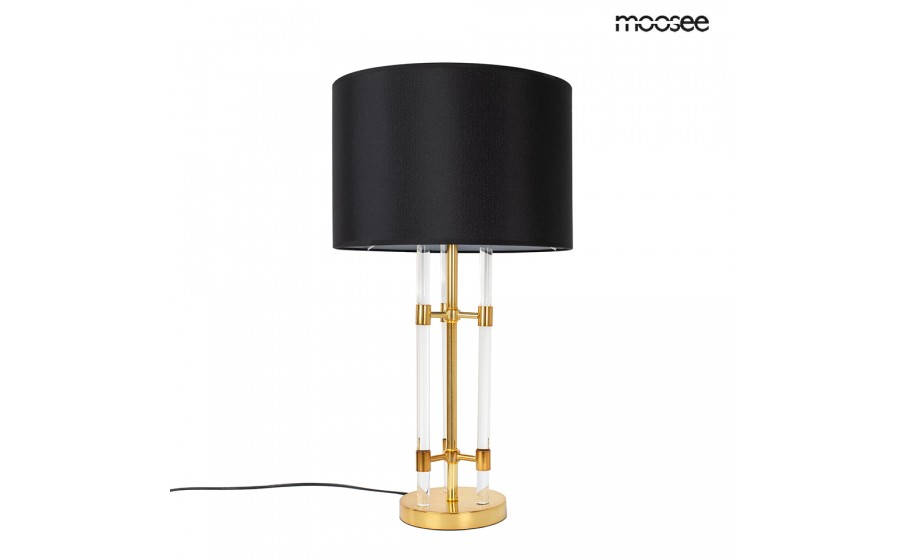 Expo MOOSEE lampa stołowa MOXY złota / czarna