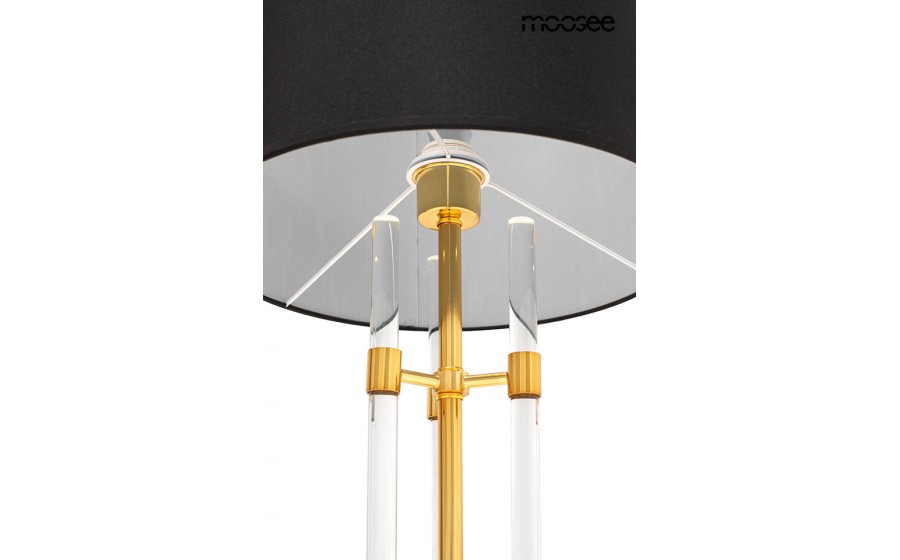 Expo MOOSEE lampa stołowa MOXY złota / czarna