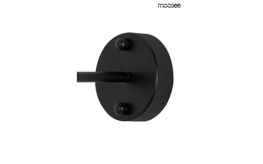 Expo MOOSEE lampa ścienna AXEL czarna