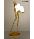 MOOSEE lampa podłogowa, HUMAN GOLD, elegancka lampa, nowoczesny design, lampa z żywicy, dekoracyjna lampa, złota lampa,