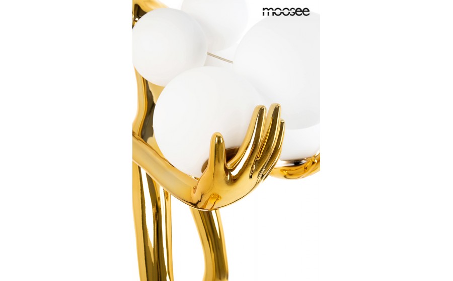Expo MOOSEE lampa podłogowa HUMAN GOLD  PREMIUM