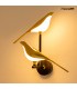 Expo MOOSEE lampa ścienna BIRD TWIN złota