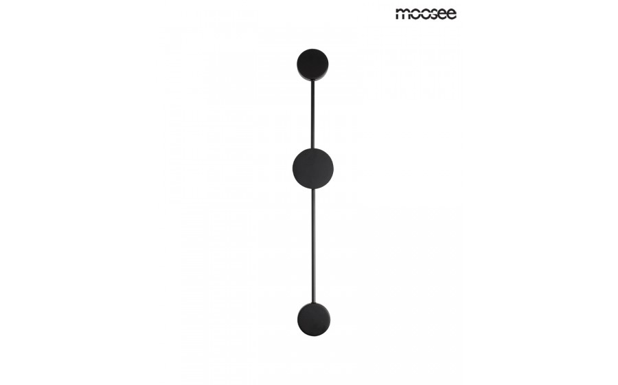 Expo MOOSEE lampa ścienna SHADOW 2 CLOSE czarna