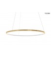 Expo MOOSEE lampa wisząca RING SLIM 100 złota