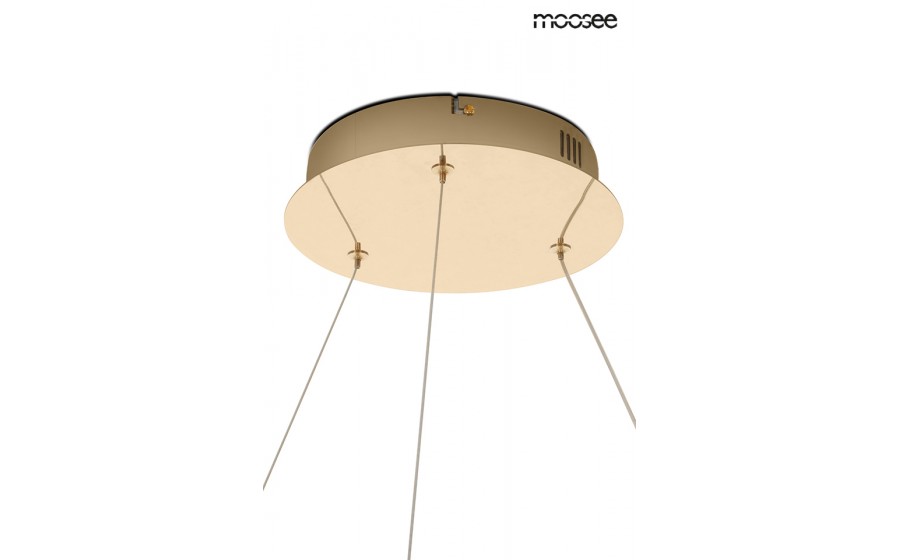 Expo MOOSEE lampa wisząca RING SLIM 100 złota