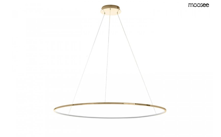 Expo MOOSEE lampa wisząca RING SLIM 100 złota